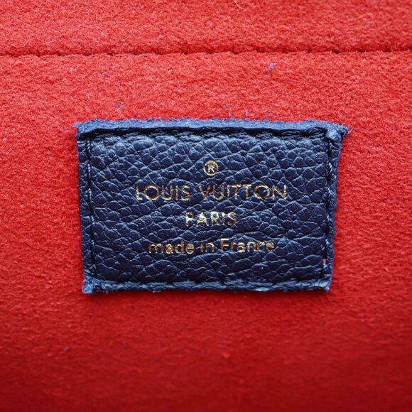 Louis Vuitton  Saint Sulpice PM Empreinte Leather Crossbody Bag Navy Blue - Picture 12 of 16